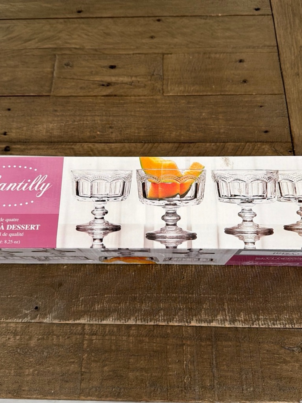 Glass Dessert Compotes - Clear Glass (Set)